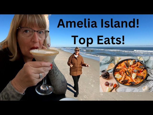 Amelia Island's TOP 3 Restaurants! Where to Eat in Amelia Island! (Fernandina Beach, Florida)