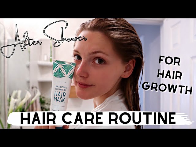 AFTER SHOWER HAIR CARE Fine THIN Hair HAIR GROWTH for Dry and Damaged Hair