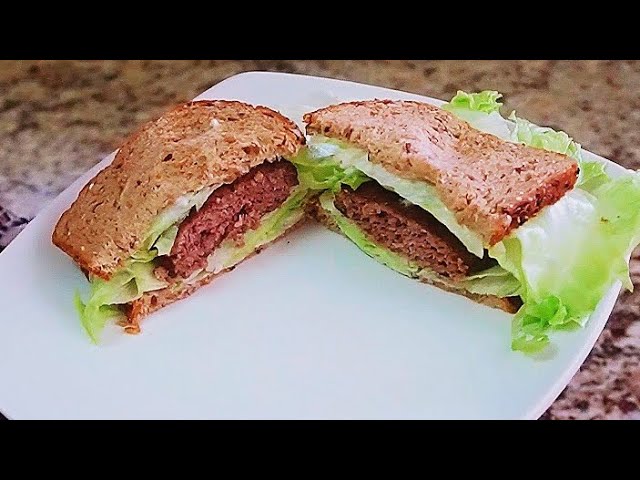 How to make Homemade Beef Burger Recipe