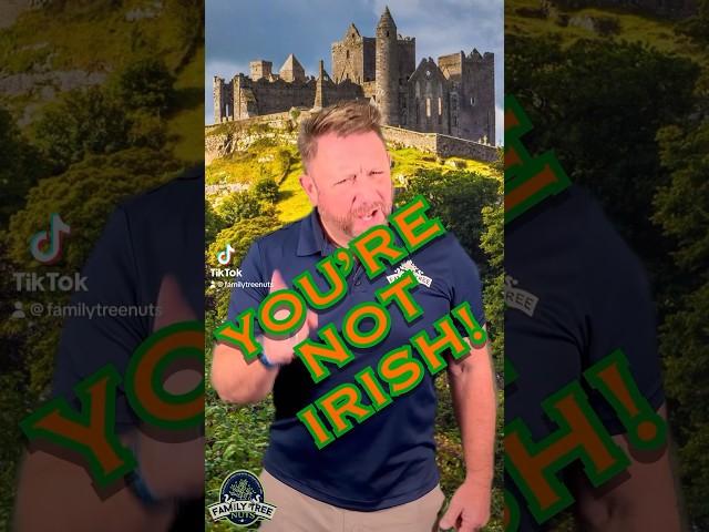 NO! You are NOT Irish! #history #irish #scotsirish #ancestry #genealogy
