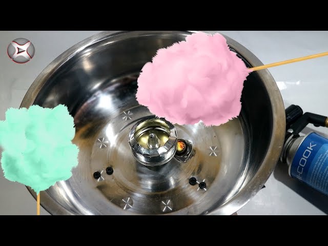How to make cotton candy machine at home