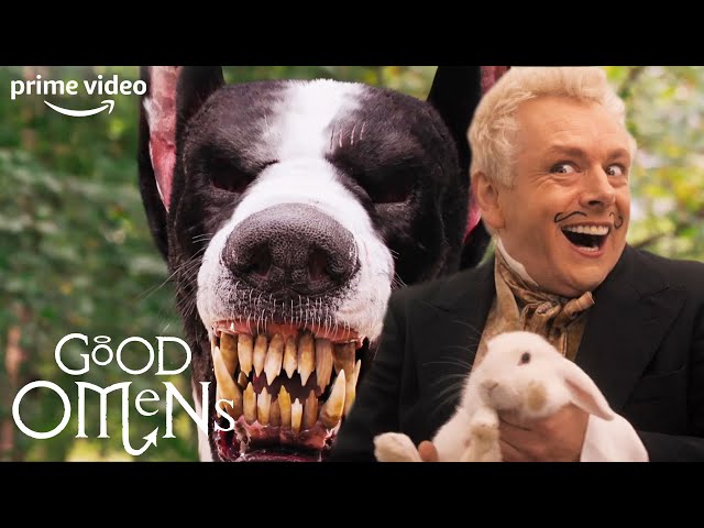 The Mighty Hellhound Gets A... Downgrade? | Good Omens | Prime Video