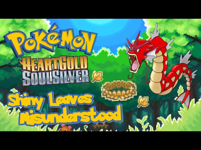 Pokemon HG SS How to get Shiny Leaves