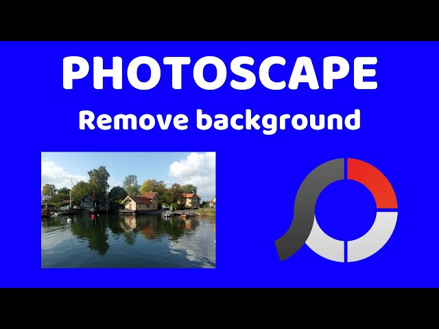 Photoscape remove background