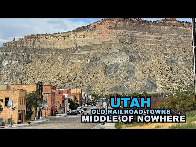 UTAH: Beautiful Old Railroad Towns In The Middle Of Nowhere