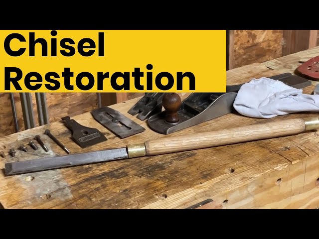 Antique Timber Framing Chisel - Restoration