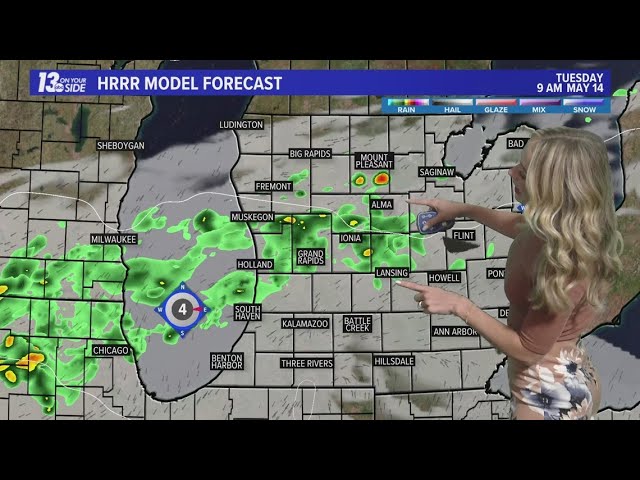 13 On Your Side Forecast: A Few Showers, Cooler