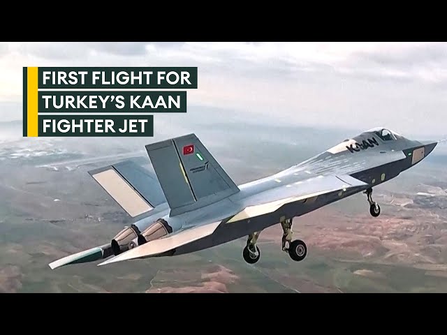 No F-35, no problem, as Turkey's fifth-gen fighter jet KAAN takes off