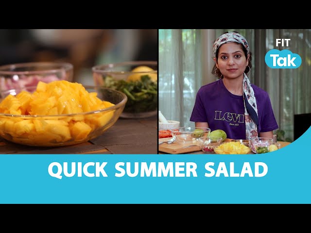 Summer Salad in 5 Minutes | Episode 8 | How to Make Mango Salad? | Healthy Habits With Isha