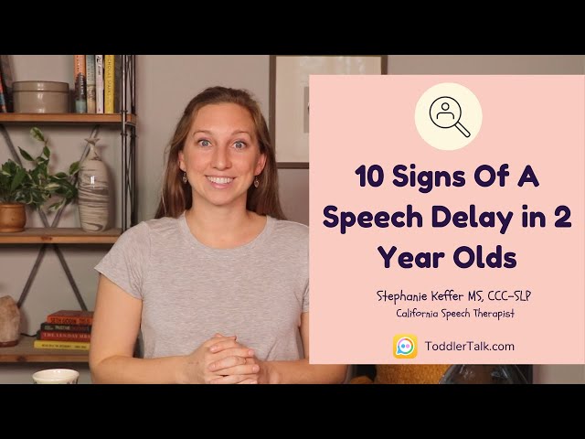 10 Signs Of A Speech Delay In 2 Year Olds  |  Is Your 2 Year Old On Track?