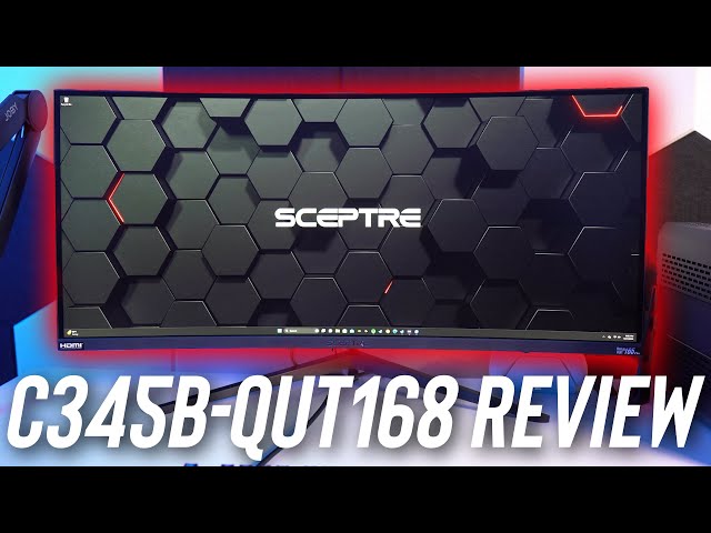 Sceptre C345B-QUT168 34inch Ultrawide Monitor Review - Another Solid Monitor from Sceptre!