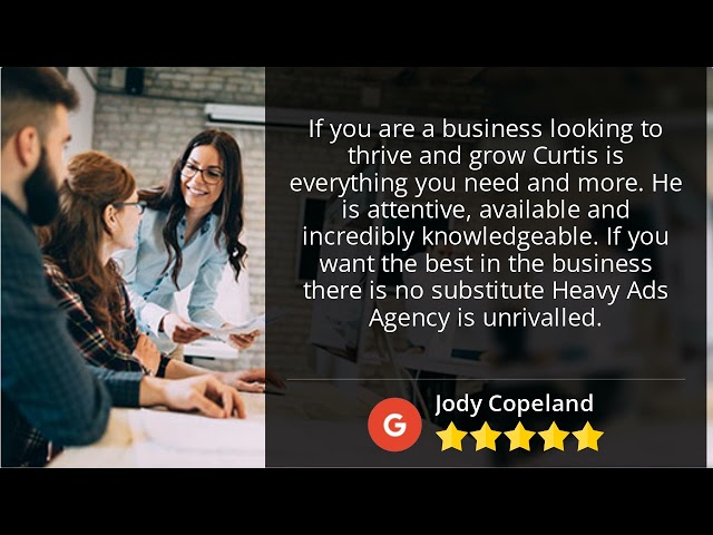 Heavy Ads Agency Barrie Excellent 5 Star Review