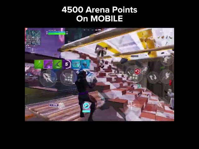 4500 Arena Points On MOBILE