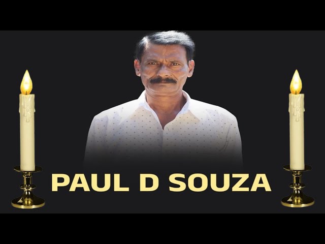 LIVE || Final Journey Of Paul Dsouza (70) || at ST.Joseph The Worker Church , Vamanjoor .