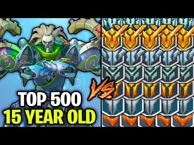 15 Year Old Top500 Ramattra VS Every Rank, until he Loses