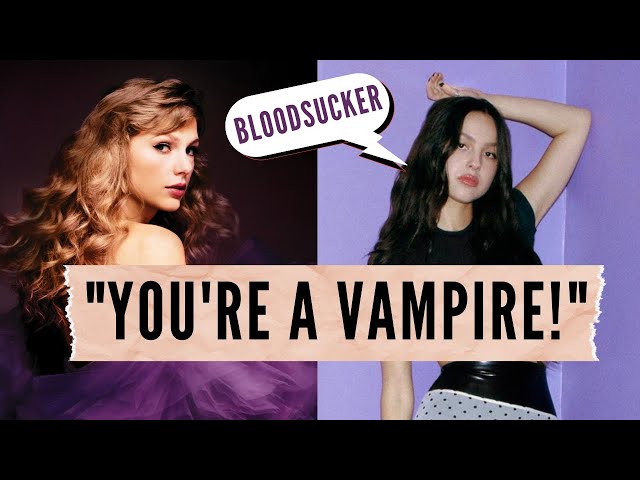 Did Olivia Rodrigo write VAMPIRE about Taylor Swift?