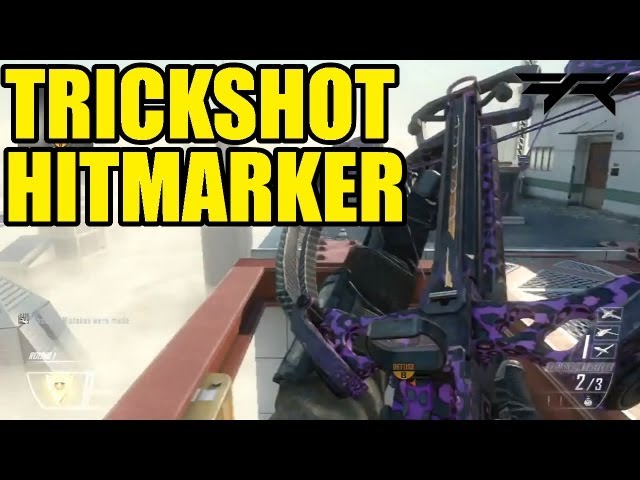 Black ops 2 Trickshot HITMARKER | Freestyle Replay