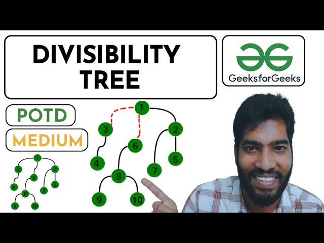 Divisibility tree 🎯✅ || GFG POTD✅🔥 || Detailed Explanation✨