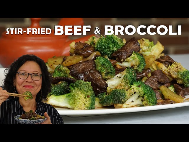 Stir-Fried Beef and Broccoli: daily Chinese cuisine, very simple and quick