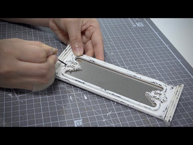 Process of Making Mirrors for Dolls. Korean Miniature Artist