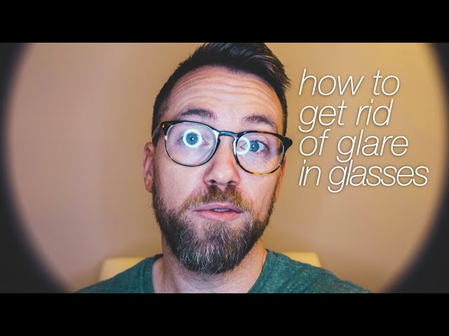 How to light people with glasses (to avoid glare)