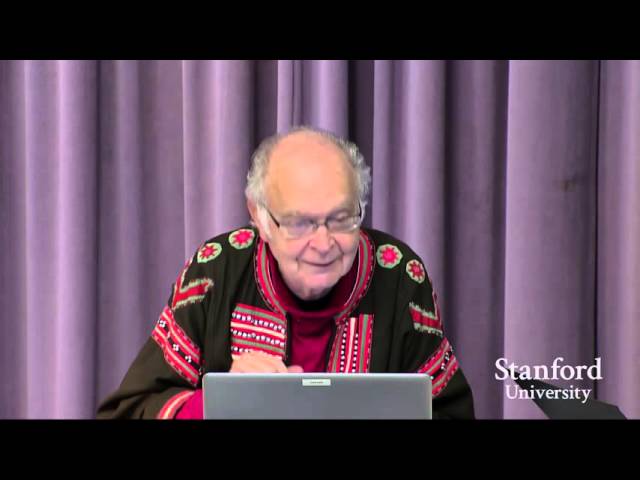 Stanford Lecture: Donald Knuth—"Universal Commafree Codes" (2015)