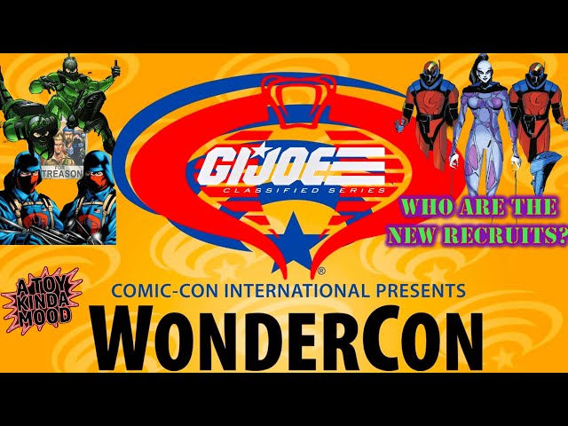 Hasbro GIJoe Classified | WonderCon 2024 | Who Are The New COBRA Recruits?