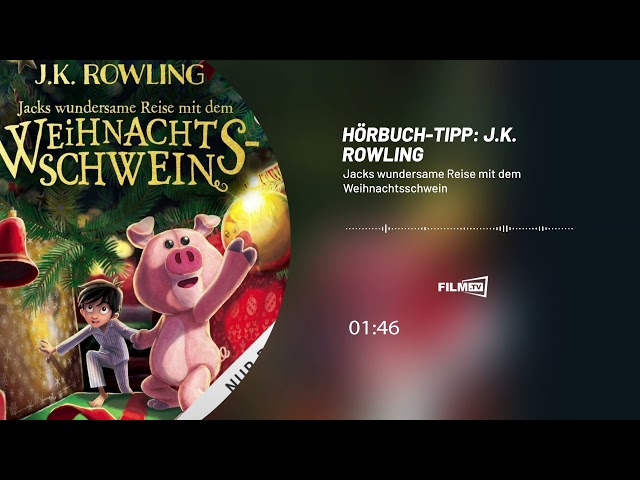 Hörbuch-Tipp: "Jacks wundersame Reise mit dem Weihnachtsschwein" von J.K. Rowling