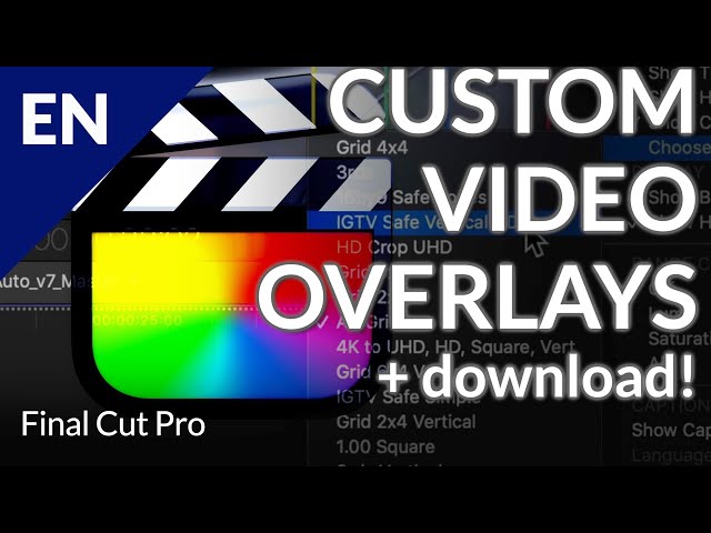 🎬 Using Custom Overlays in Final Cut Pro for Letterboxing, Social Media & more + Download!