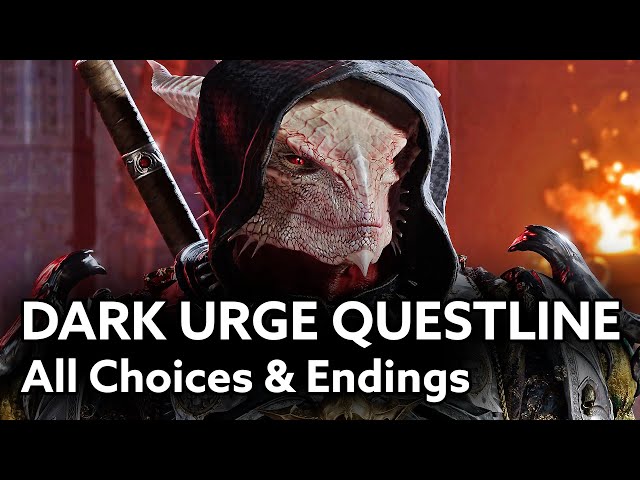 Baldurs Gate 3 - Dark Urge Questline (All Choices and Endings)