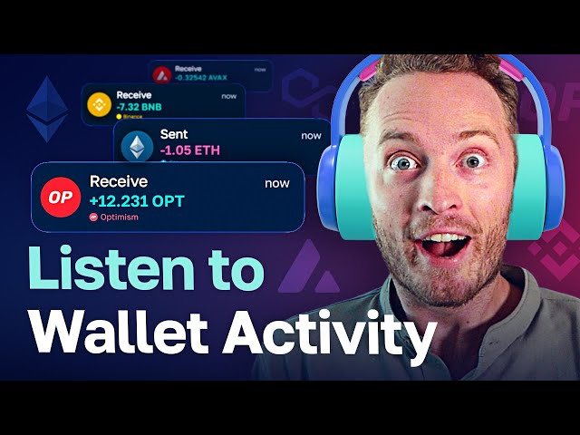 How to Listen for Wallet Transactions & Transfers | Real-time Blockchain Data Streaming