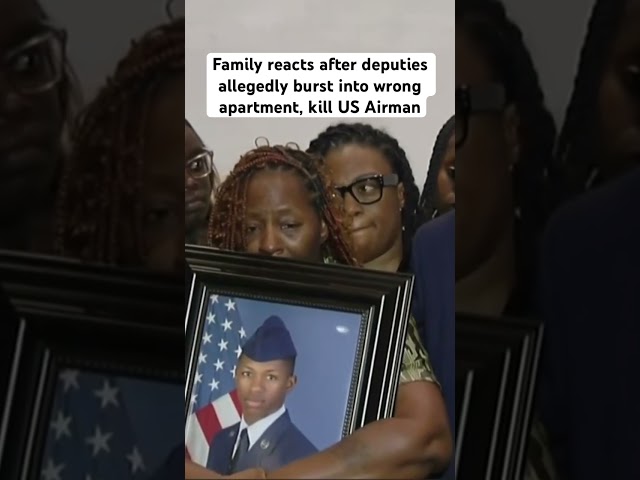 Family reacts after Airman fatally shot by deputies