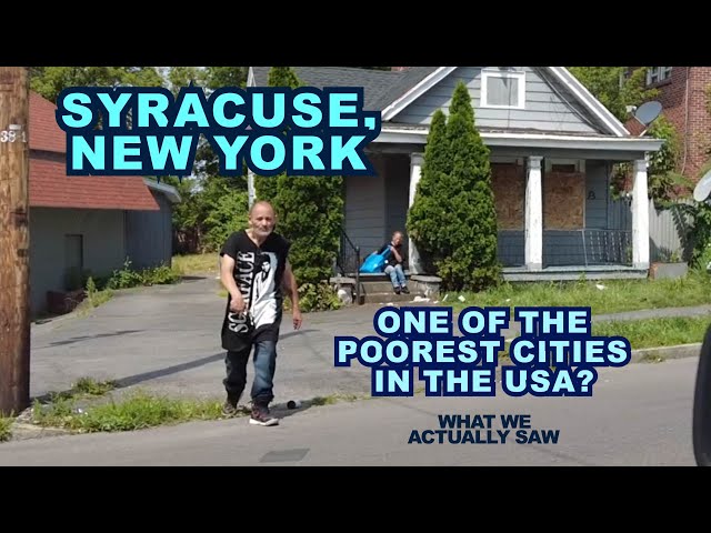 SYRACUSE, New York: One Of The POOREST Cities In The U.S.A.? (What We Actually Saw)