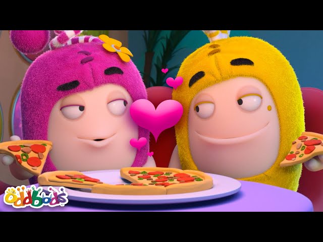 Double Dinner Date Trouble 💗+ MORE! | 1 HOUR | BEST of Oddbods Marathon! | Funny Cartoons for Kids