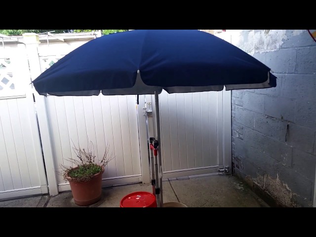 Make a Quick Portable Umbrella Stand