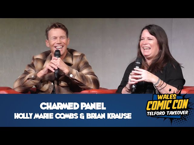 Charmed Panel (Holly Marie Combs & Brian Krause) At Wales Comic-Con - Nov 2021