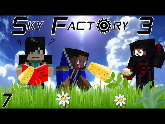 Sky Factory 3 (Minecraft Modded) Ep:7 Growing Cheese