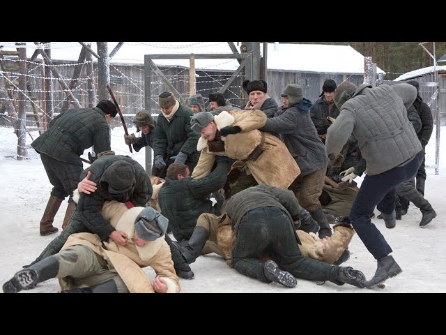 A WARTIME FILM! CONFRONTATION BETWEEN PRISONERS! Bitch War! Russian movie with English subtitles