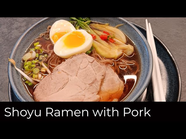 Shoyu Ramen With Pork | Chef Shoyu Ramen