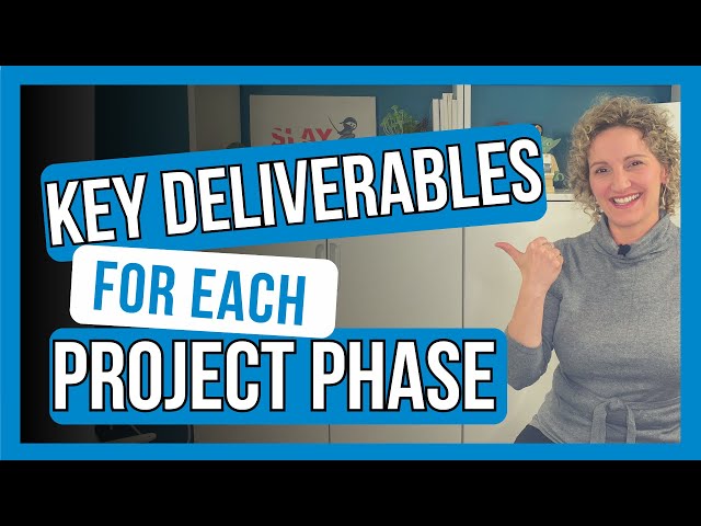 Project Manager Deliverables [By Project Phase]