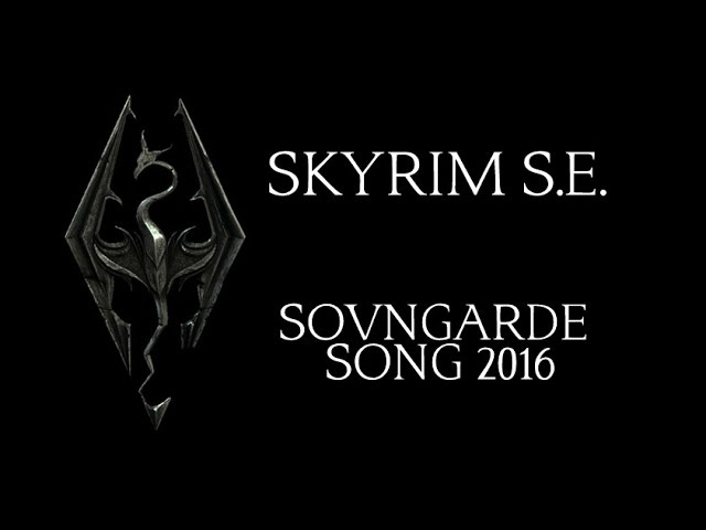 SOVNGARDE SONG 2016 (Skyrim SE) by Miracle Of Sound (Symphonic Metal)
