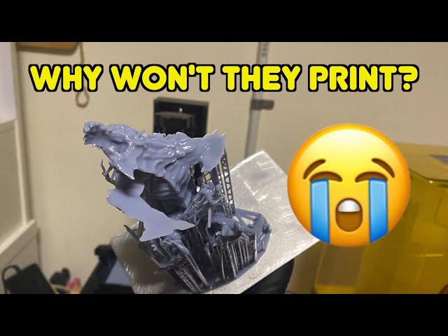 My First Week With A Resin 3d Printer. The struggle is real 😅