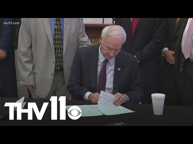 Gov. Asa Hutchinson signs largest state income tax cut in Arkansas history