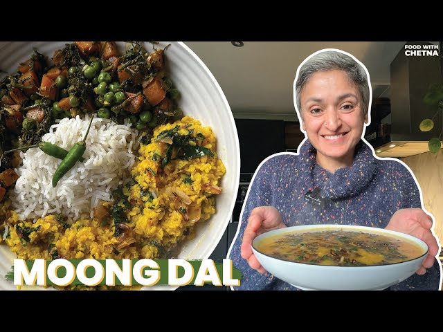 Make the most delicious MOONG DAL in 10 minutes | VEGAN HEALTHY LENTIL RECIPE!