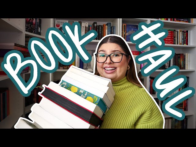 a BIG book haul to cure a reading slump 📦🏃🏻‍♀️✨ new releases, popular books, & special editions!