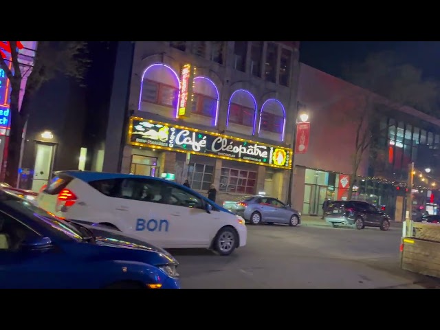 [4K] Montréal May 2024 Montréal Downtown St.Laurent Nightlife Walk  Tour|4K 60FPS|#clubs #montreal