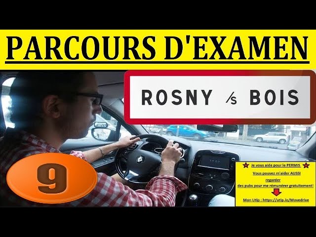 Examen Permis ROSNY-SOUS-BOIS #9