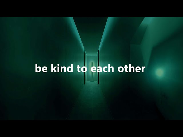 ghxsted - be kind to each other
