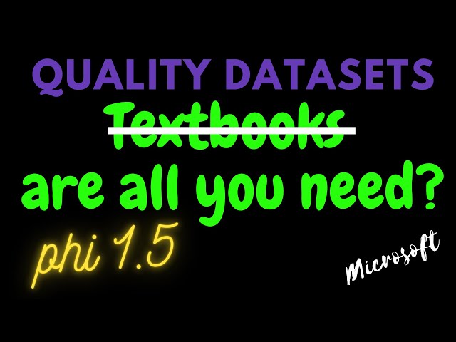 Textbooks Are All You Need - phi-1.5 by Microsoft