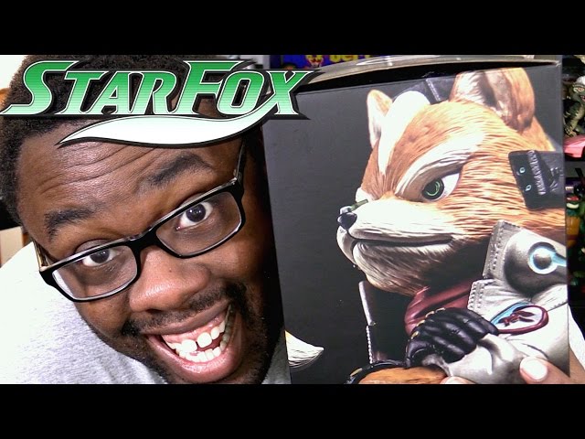 STAR FOX Limited Edition Fox McCloud Statue UNBOXING